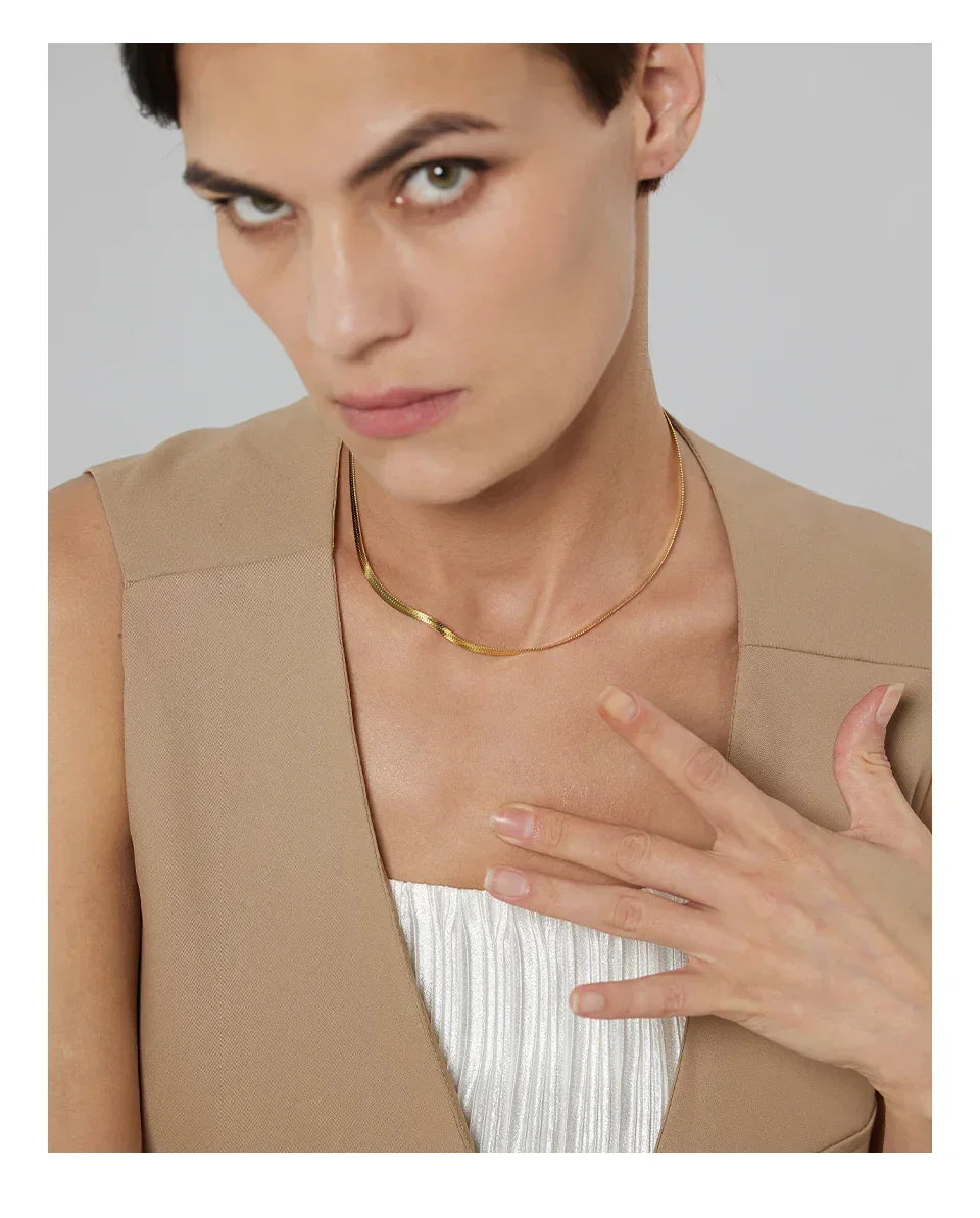 Luxe Craft Serpent Chain Necklace - TM & Co. Jewels