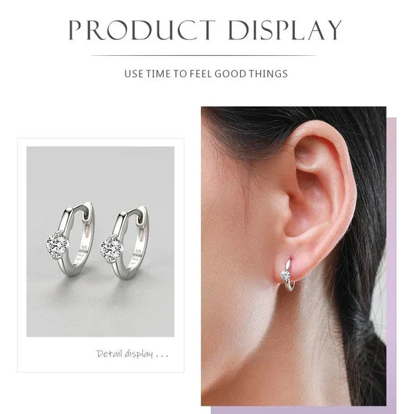 Crystal Elegance Zircon Earrings - TM & Co. Jewels