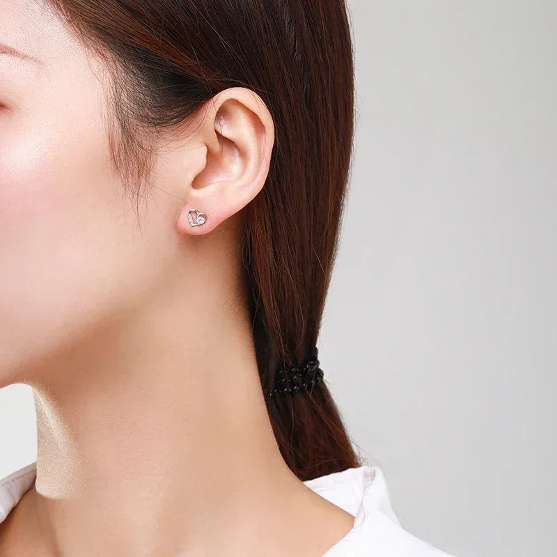 Love's Glittering Embrace Earrings - TM & Co. Jewels