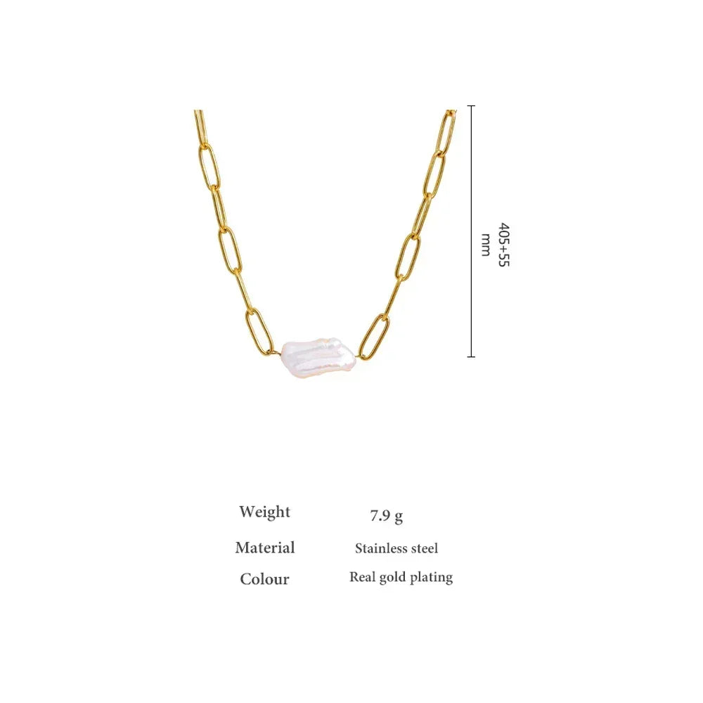 Pearl Luxe Elegance Necklace - TM & Co. Jewels