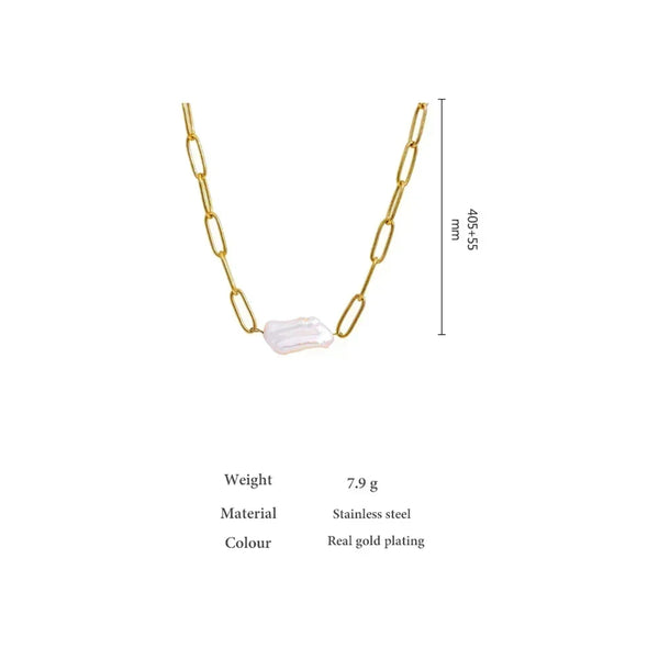 Pearl Luxe Elegance Necklace - TM & Co. Jewels