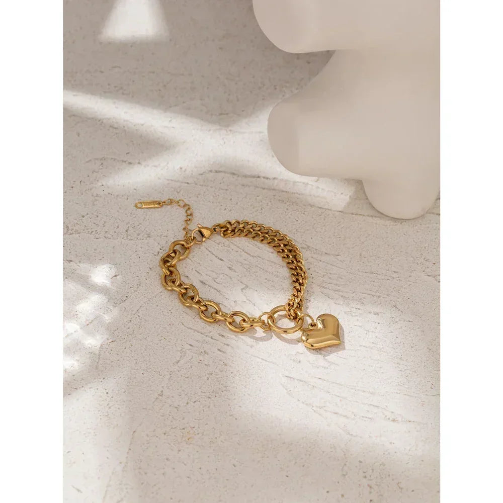 Cherish Me Heart Chain - TM & Co. Jewels