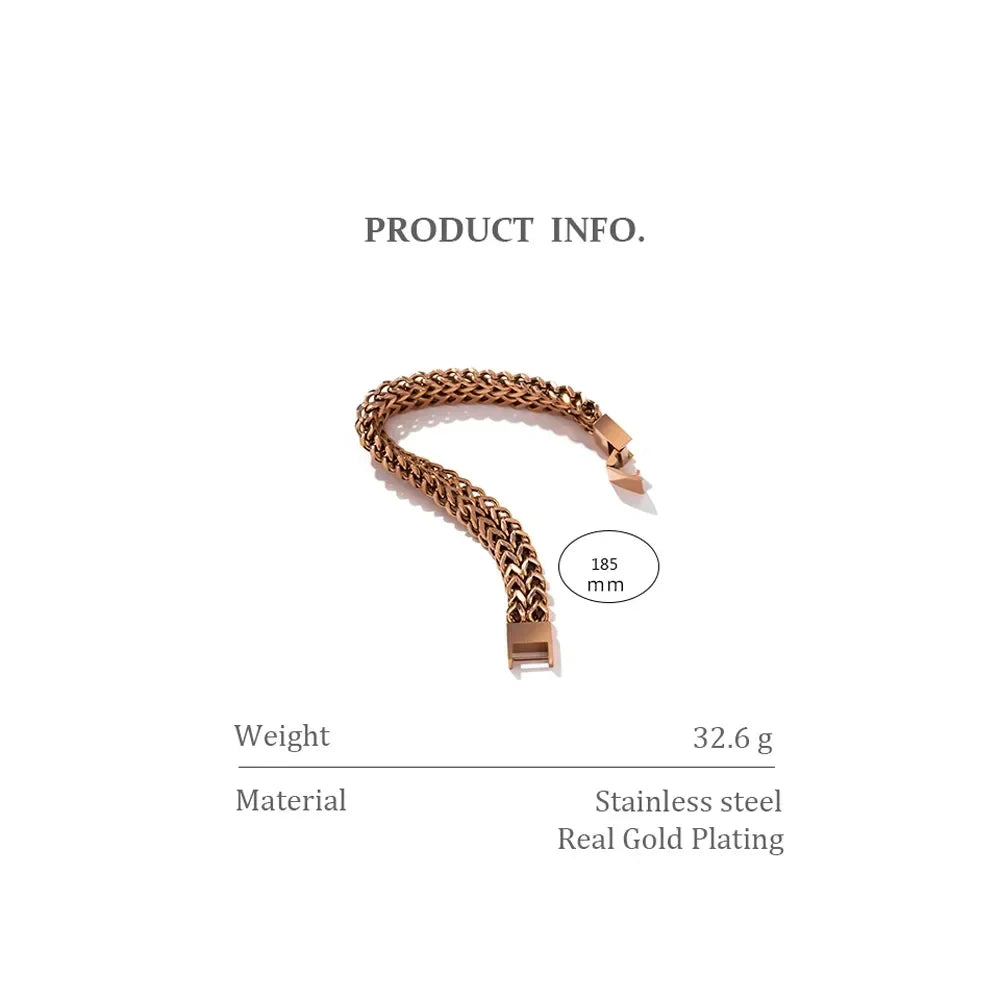 Timeless Cuban Heavy Metal Bracelet - TM & Co. Jewels