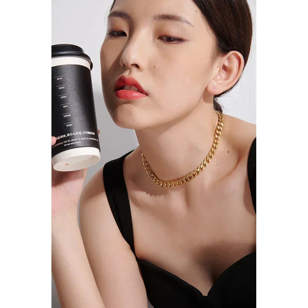 Titanium Luxe Necklace - TM & Co. Jewels