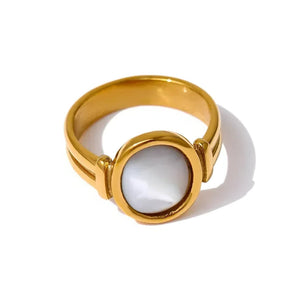 Sunlit Pearl Ring - TM & Co. Jewels
