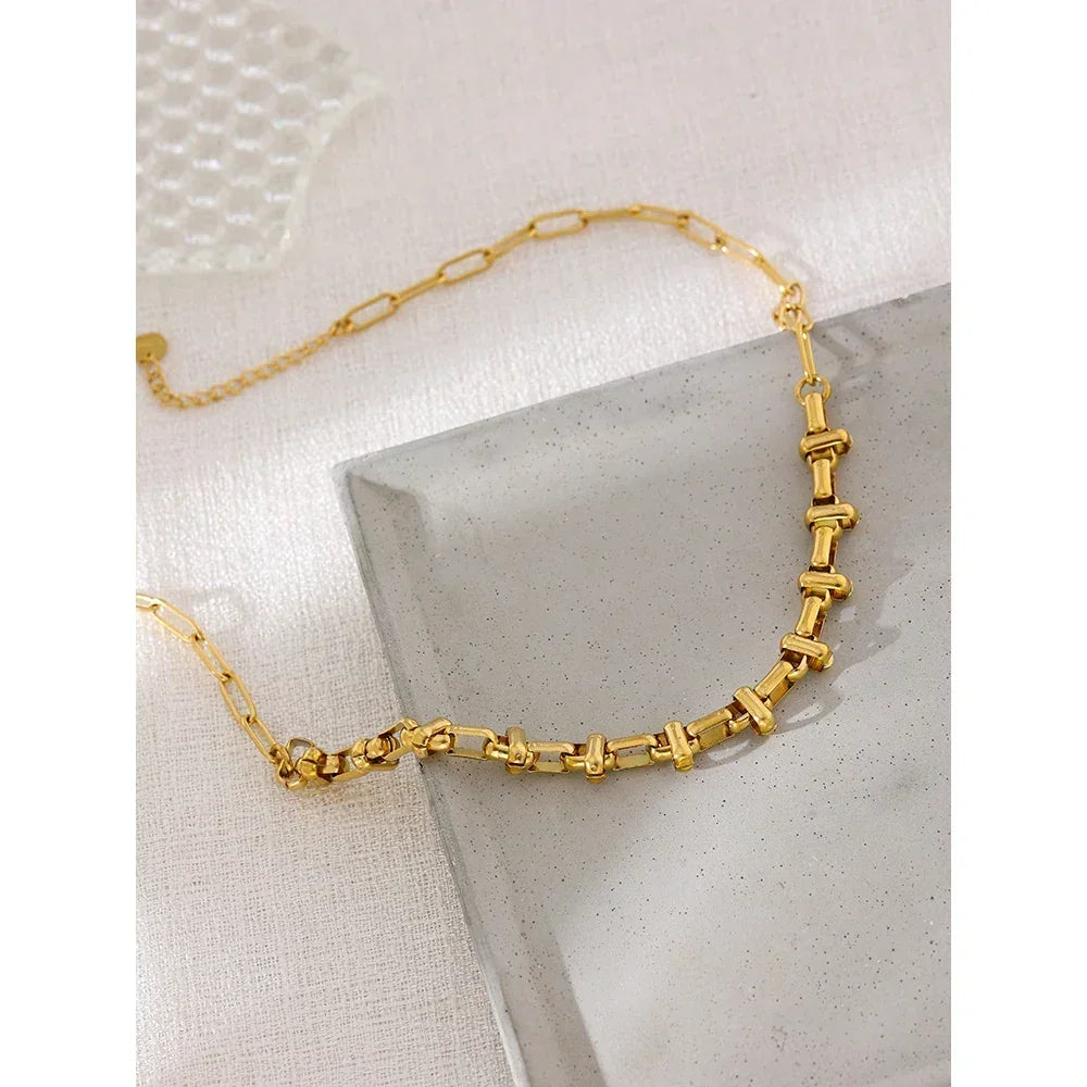 Gilded Elegance Choker - TM & Co. Jewels