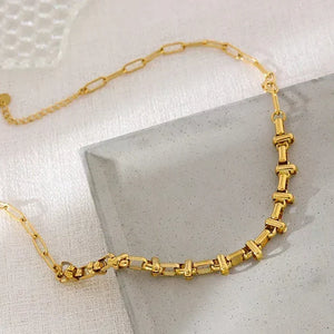Gilded Elegance Choker - TM & CO. JEWELS 