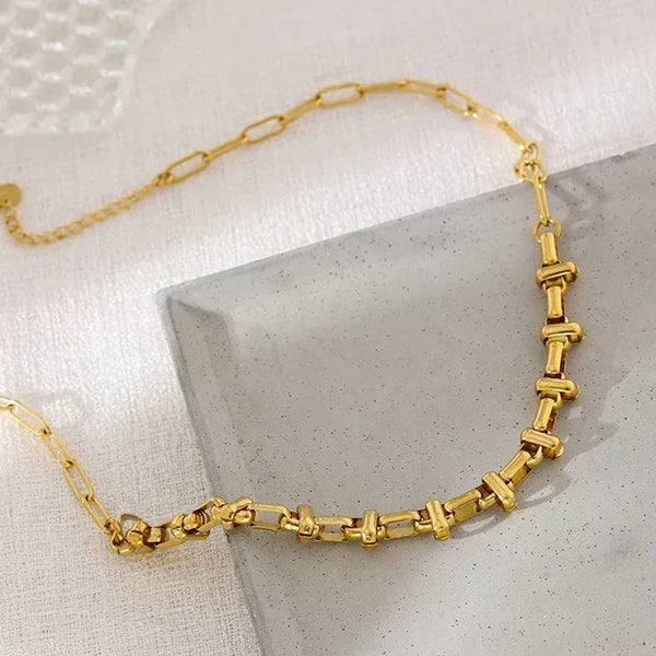 Gilded Elegance Choker - TM & CO. JEWELS 