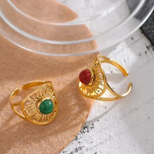 Scarlet Glow Ring - TM & Co. Jewels