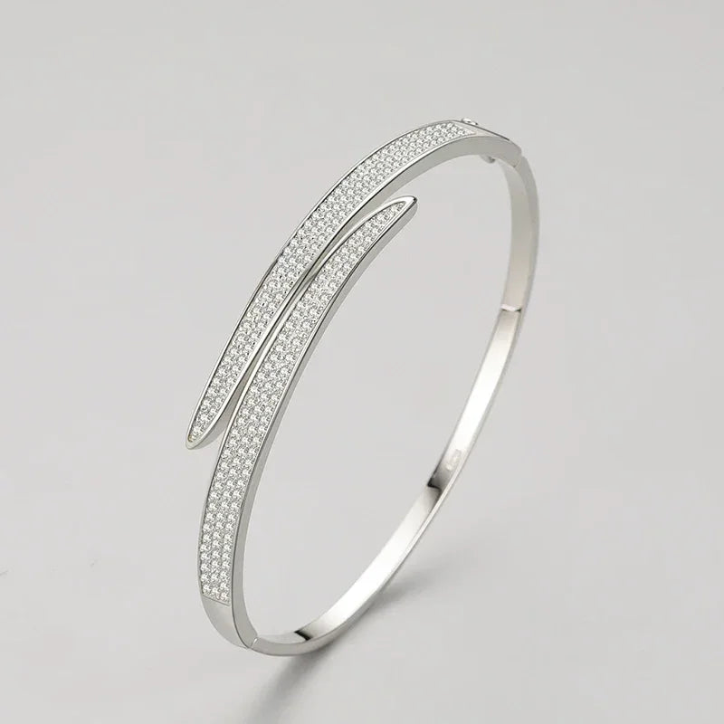 Mia's Mesmerizing CZ Link Bracelet - TM & Co. Jewels