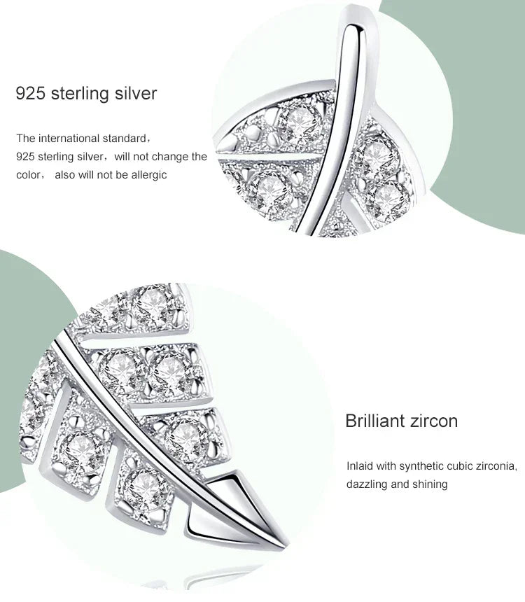 Isabella's Feather Glow Earrings - TM & Co. Jewels