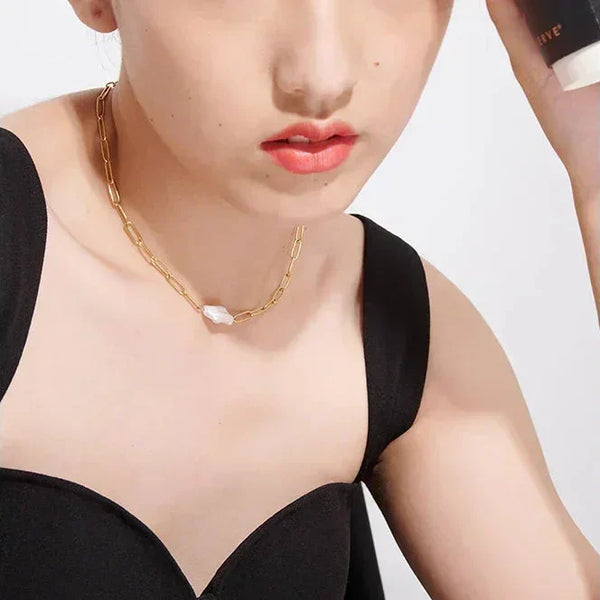 Pearl Luxe Elegance Necklace - TM & Co. Jewels