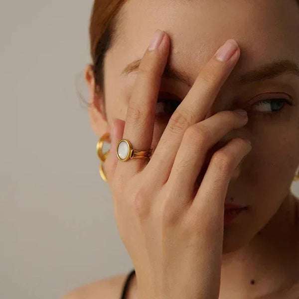 Sunlit Pearl Ring - TM & Co. Jewels