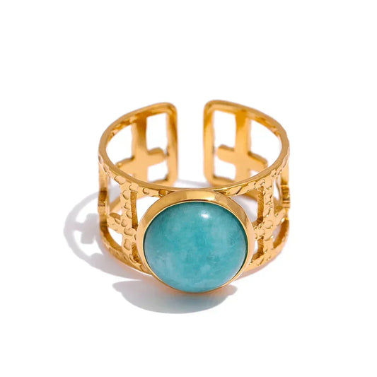 BlueBreeze Metal Ring - TM & Co. Jewels
