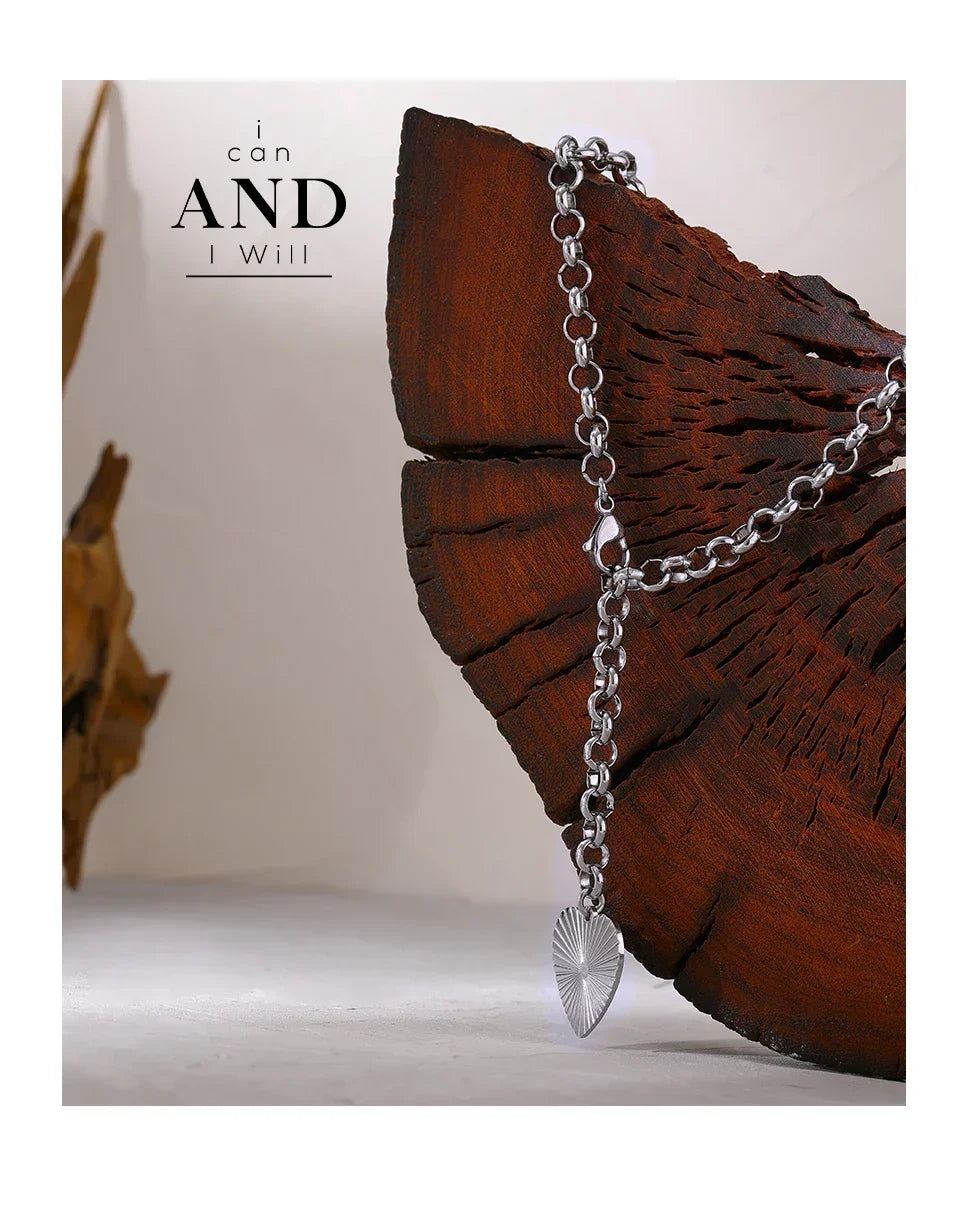 Rose Bloom Heart Necklace - TM & Co. Jewels