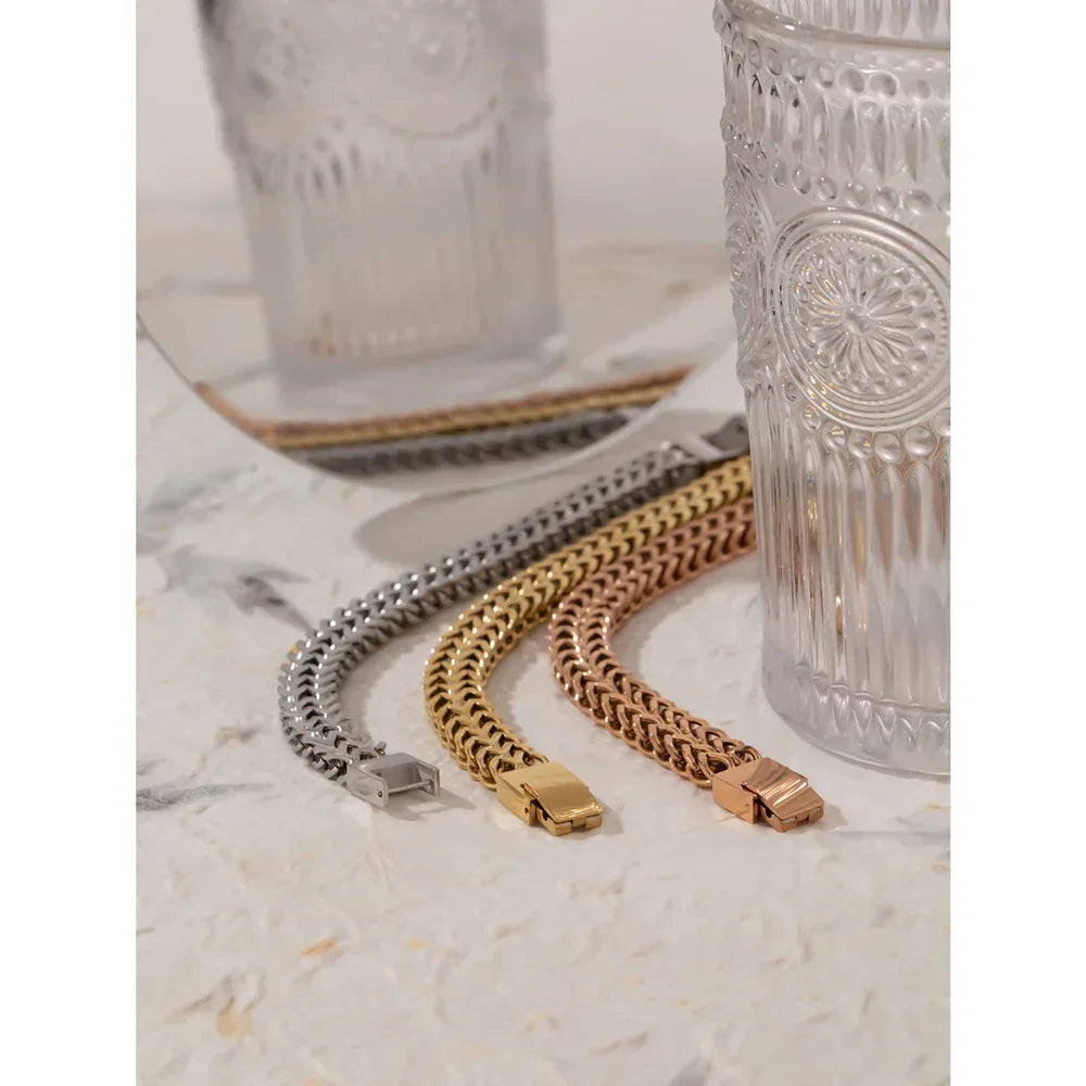 Timeless Cuban Heavy Metal Bracelet - TM & Co. Jewels