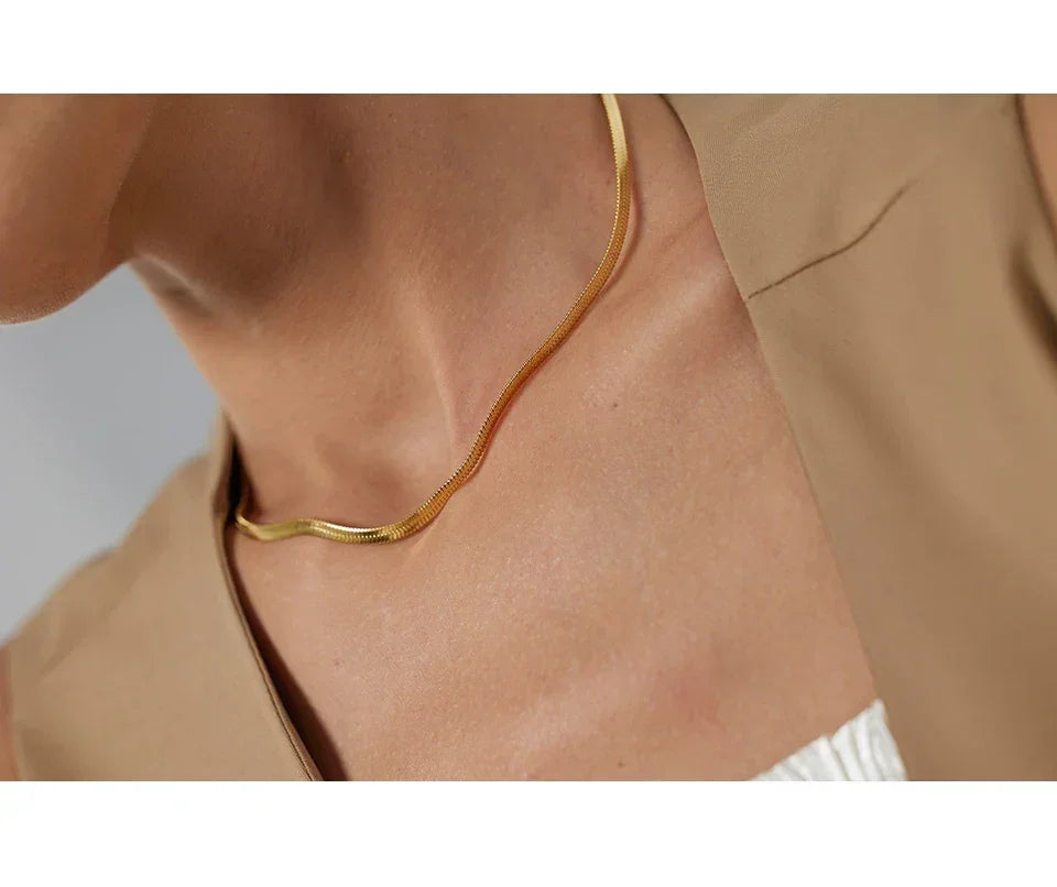 Luxe Craft Serpent Chain Necklace - TM & Co. Jewels