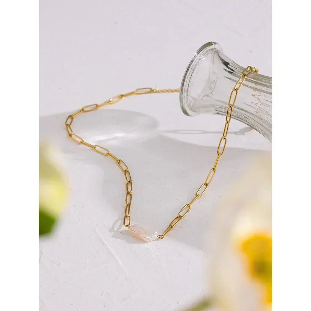 Pearl Luxe Elegance Necklace - TM & Co. Jewels