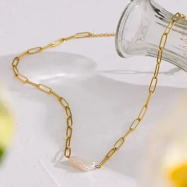 Pearl Luxe Elegance Necklace - TM & Co. Jewels