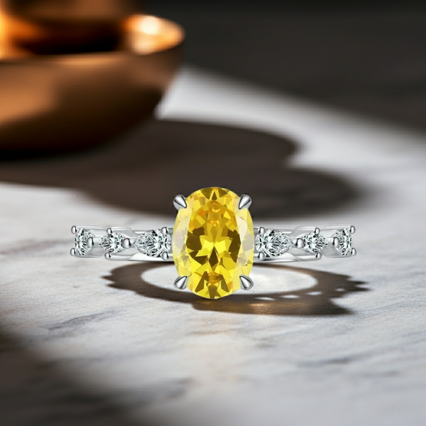 Amber Luxe Engagement Ring