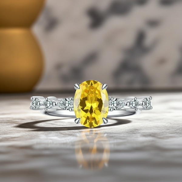 Amber Luxe Engagement Ring