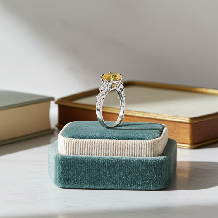 Amber Luxe Engagement Ring