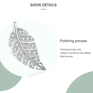 Isabella's Feather Glow Earrings - TM & Co. Jewels