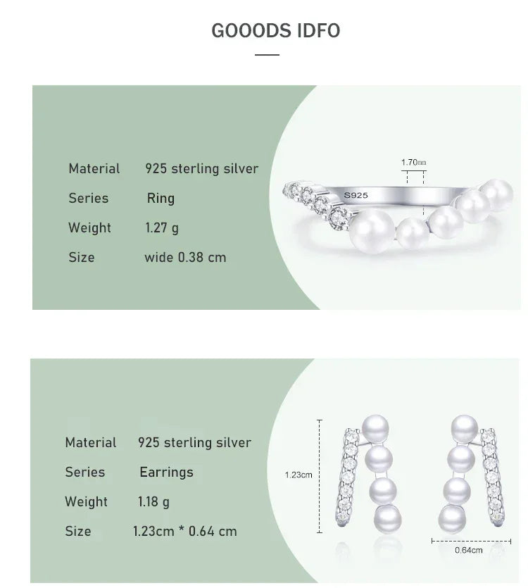 Luxe Harmony Pearl Set - TM & Co. Jewels