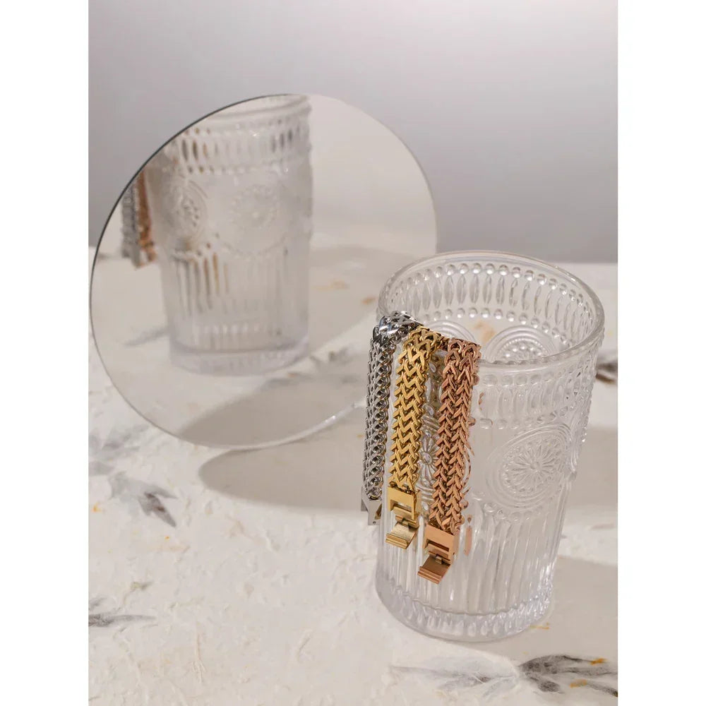 Timeless Cuban Heavy Metal Bracelet - TM & Co. Jewels