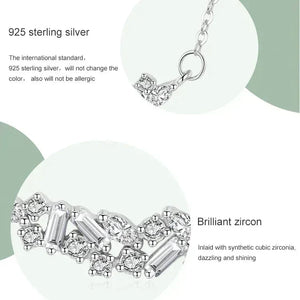 Crystal Cascade Pendant - TM & CO. JEWELS 
