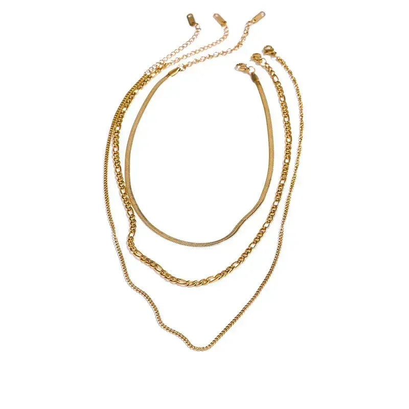 Golden Harmony Layered Necklace - TM & Co. Jewels