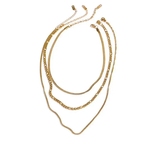 Golden Harmony Layered Necklace - TM & Co. Jewels