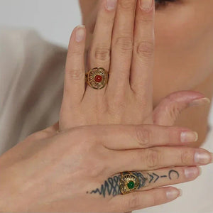 Scarlet Glow Ring - TM & Co. Jewels