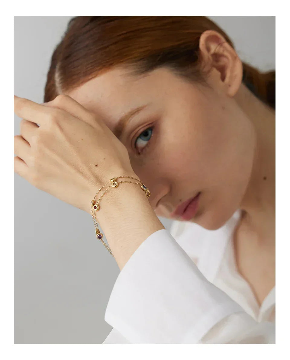 Sophia's Spectrum Charm Bracelet - TM & Co. Jewels