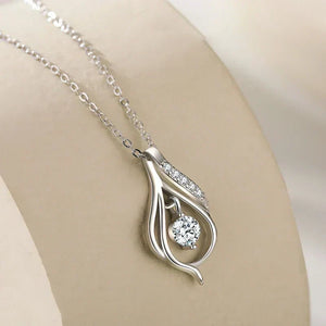 Crystal Cascade Necklace - TM & Co. Jewels