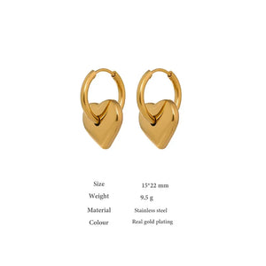 Eternal Heart Huggies - TM & Co. Jewels