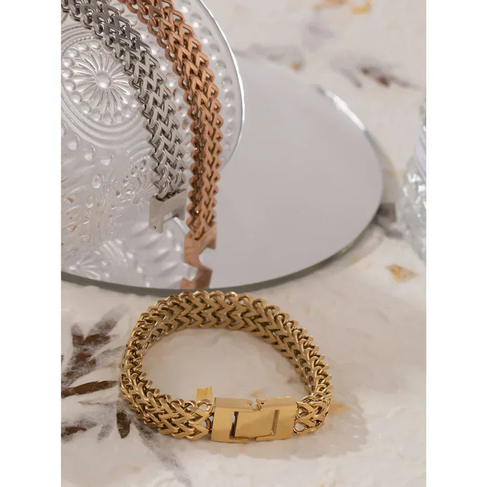 Timeless Cuban Heavy Metal Bracelet - TM & Co. Jewels