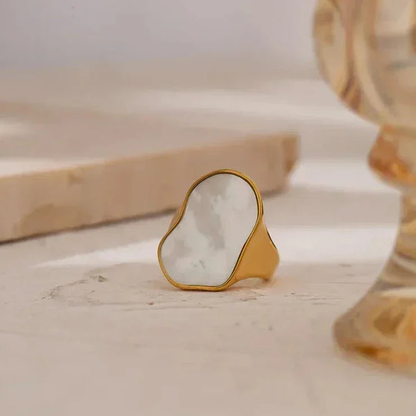 Vintage Glow Stainless Ring - TM & Co. Jewels