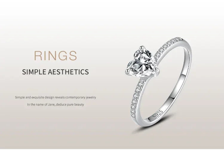 Eternal Heart Sparkle Ring - TM & Co. Jewels