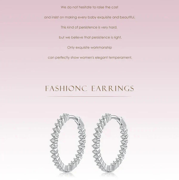 Luxury CZ Elegance Earrings - TM & Co. Jewels