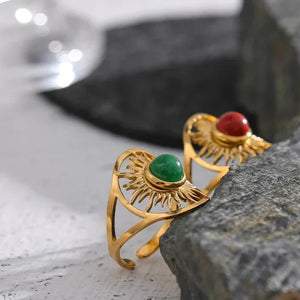 Scarlet Glow Ring - TM & Co. Jewels