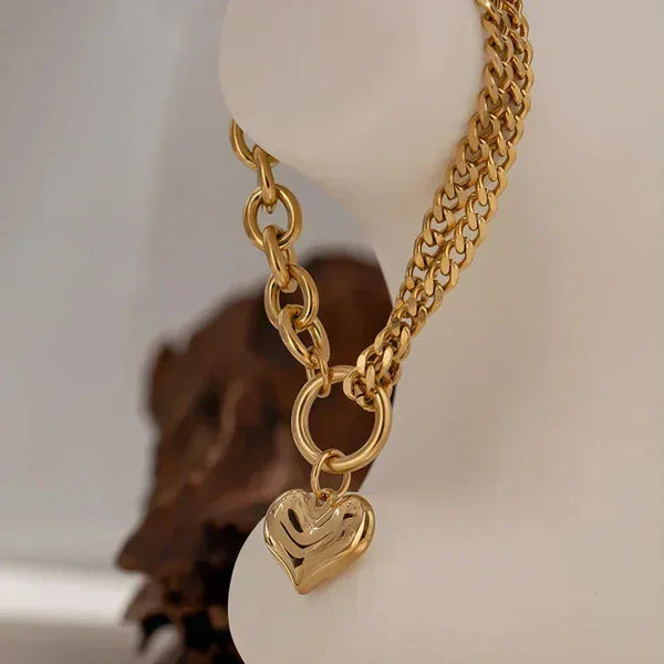 Cherish Me Heart Chain - TM & Co. Jewels