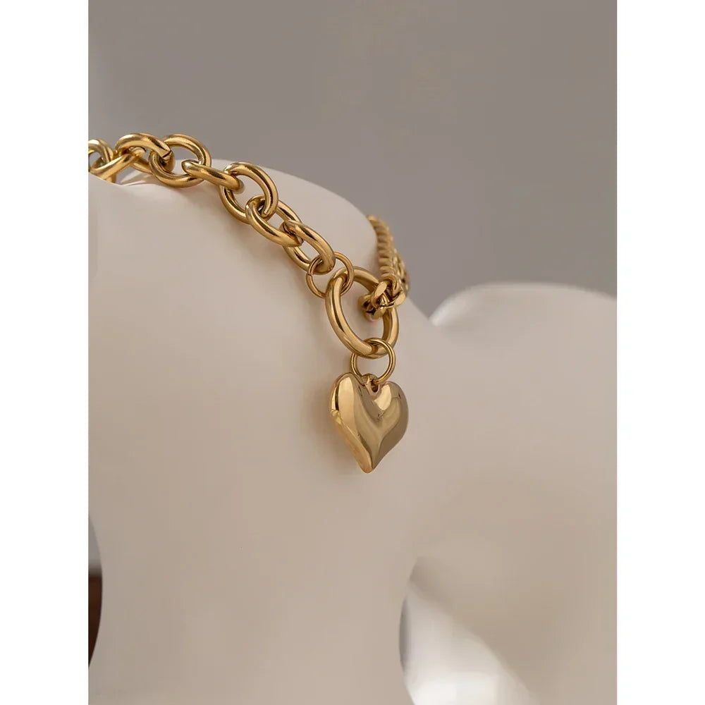 Cherish Me Heart Chain - TM & Co. Jewels