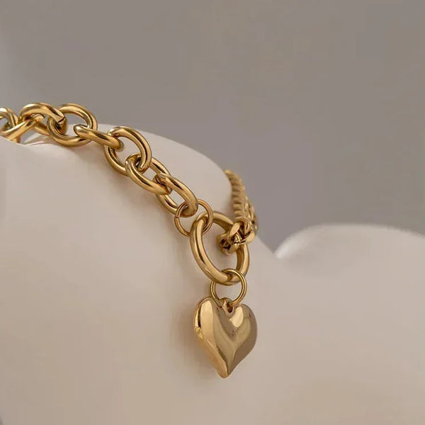 Cherish Me Heart Chain - TM & Co. Jewels