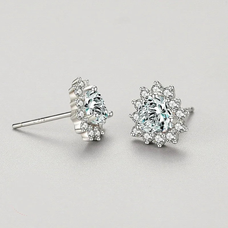 Romantic Heart Zircon Earrings - TM & Co. Jewels