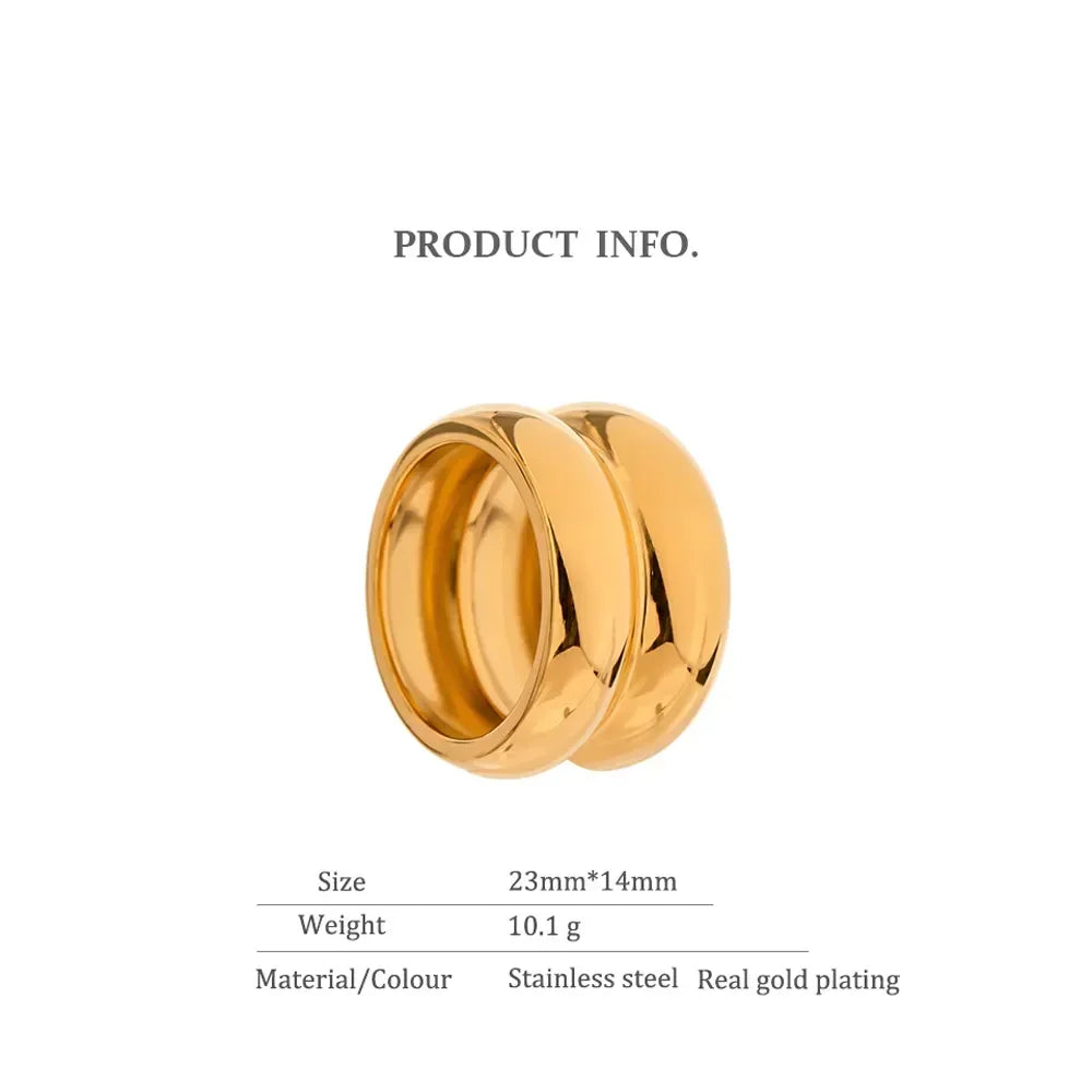Golden Simplicity Fusion Ring - TM & Co. Jewels