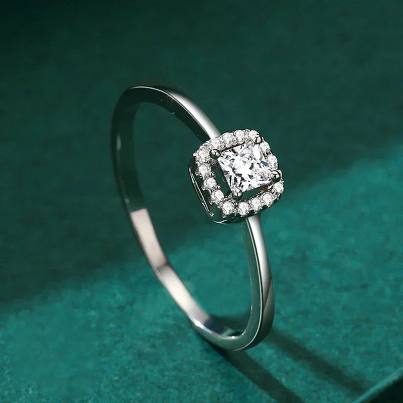 Luxury Square Zircon Ring - TM & Co. Jewels