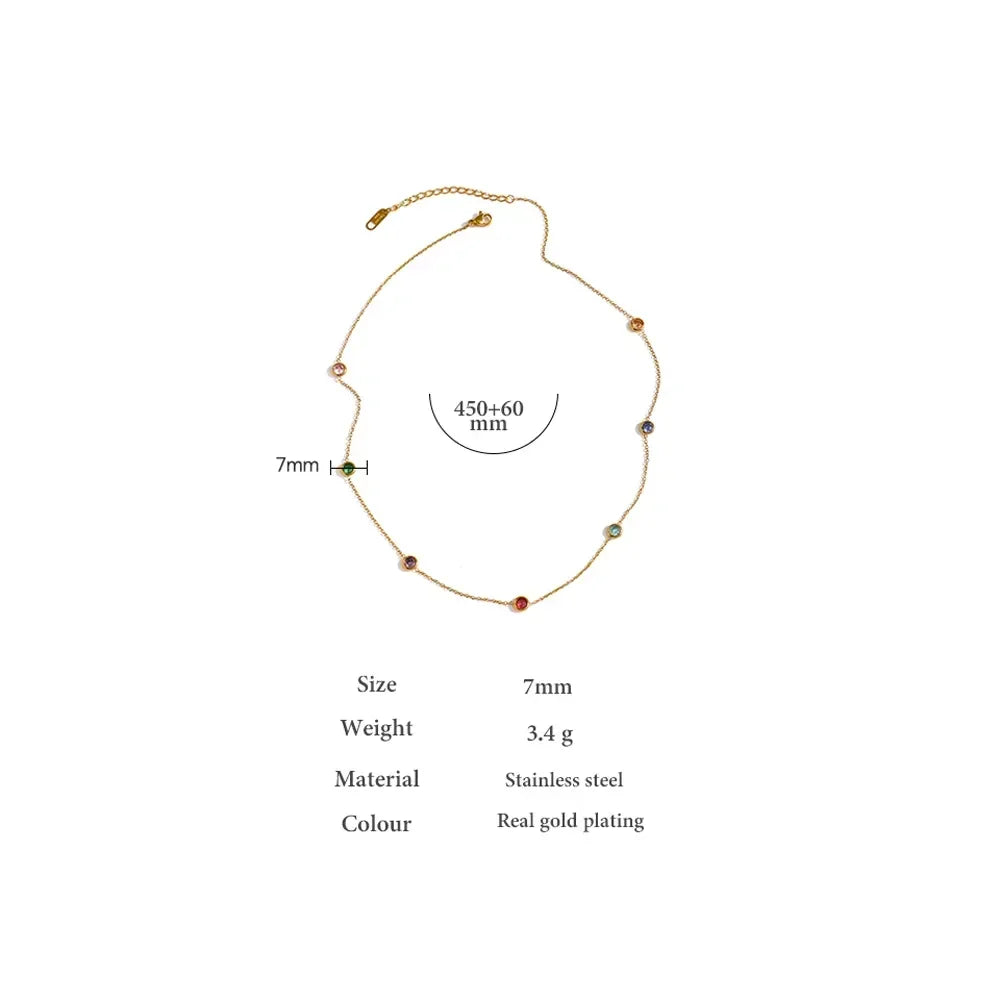 Prism Blossom Necklace - TM & Co. Jewels