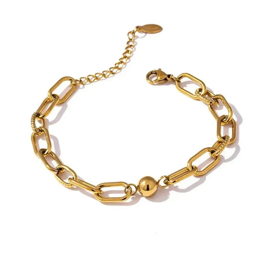 Golden Harmony Charm Bracelet - TM & Co. Jewels