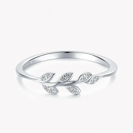 Nature's Whisper Zircon Ring - TM & Co. Jewels